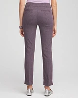 Brigitte Geo Slim Ankle Pants