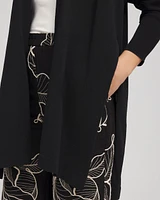 Long & Tie-Front Cardigan
