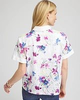Cotton Eyelet Shirt