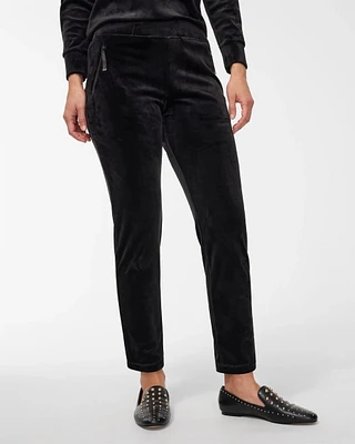 Zenergy® Velour Zip Pocket Pants
