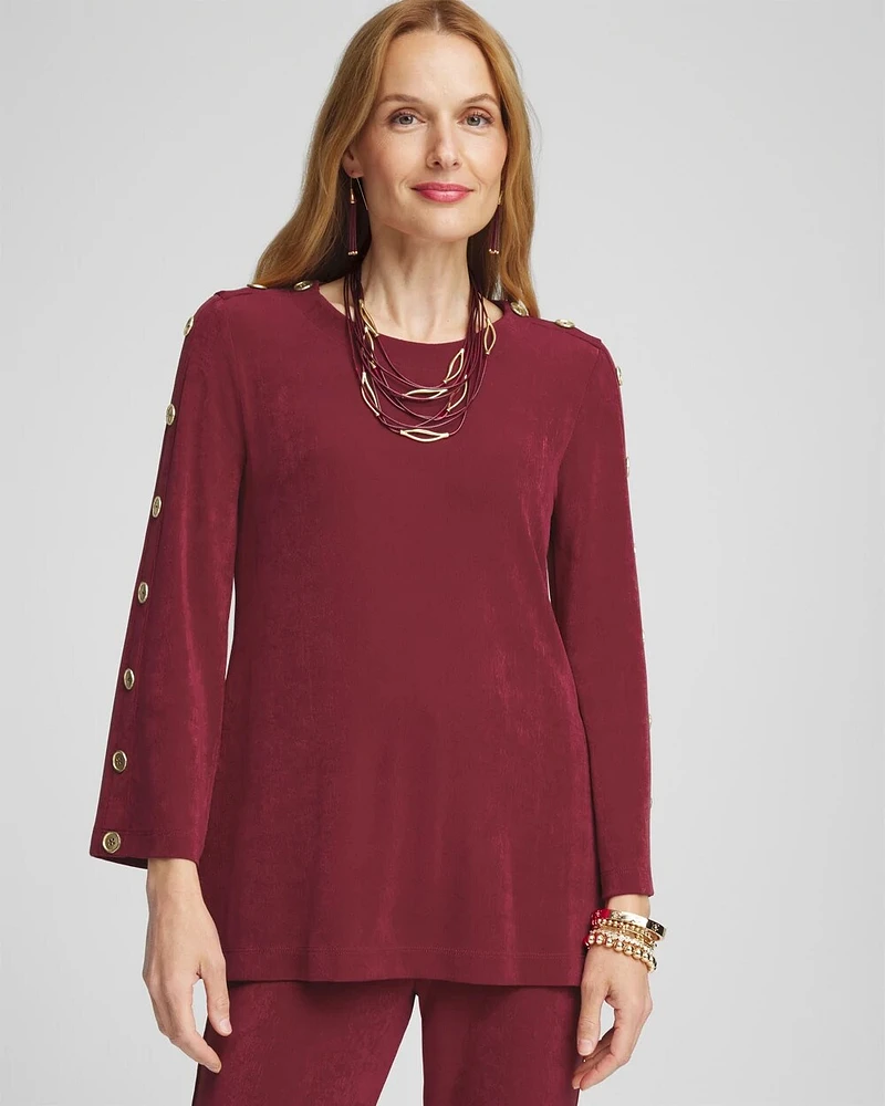 Travelers™ Button Sleeve Tunic