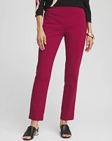 Brigitte Rivet Slit Ankle Pants