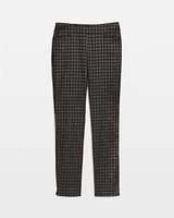 Brigitte Metallic Tiles Ankle Pants