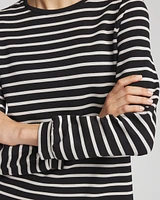 Zenergy® Scuba Striped Top