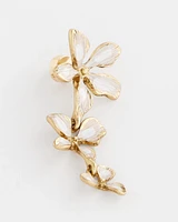 No Droop™ Neutral Flower Drop Earrings