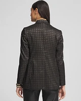 Brigitte Metallic Tiles Blazer