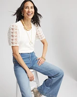 Chiffon Applique Tee