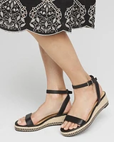 Brielle Espadrille Wedge Sandals