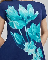 Travelers™ Wildflower Cap-Sleeved Top