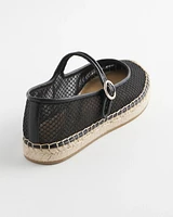 Eliana Mesh Mary Jane Espadrille