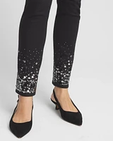 Girlfriend Sequin Ankle Jeans