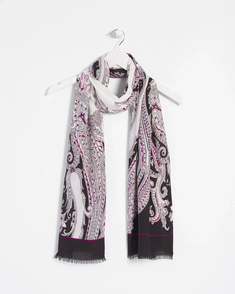 Paisley Oblong Scarf