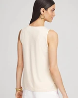 Island Crochet Lace Tank