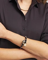 Jaguar Pavé Bangle Bracelet