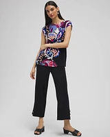 Travelers™ Lace Up Cropped Pants