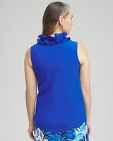 Zenergy® Ruffle Neck Tank