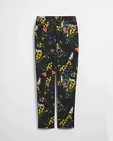 Petite Brigitte Floral Ankle Pants