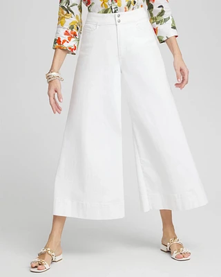 Denim Trouser Culottes