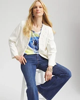 Watercolor Slub Scoop Neck Tee