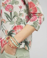 Spring Gardens Open-Front Cardigan