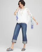 Lace Crochet Poncho