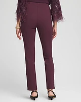 Petite Juliet Sequin Front Ankle Pants