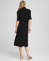 Travelers™ Mock Neck Midi Dress