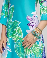 Turquoise Blue Seashell Stretch Bracelet