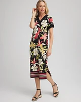 Travelers™ Tropical-Lily Print Dress