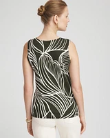 Leaf V-neck Sweater Tank