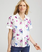 Cotton Eyelet Shirt