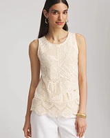 Island Crochet Lace Tank