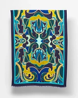 Swirl Print Scarf
