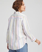 No Iron™ Multi Stripe Linen Shirt