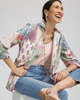 No Iron™ Floral Paisley Shirt