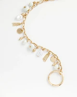 Gold Tone Bag Charm