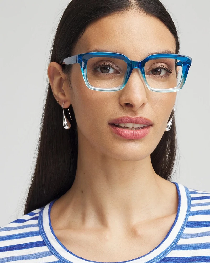 Blue Ombre Square Readers