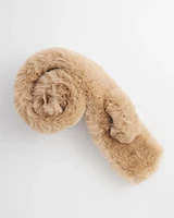 Faux Fur Pull-through Scarf