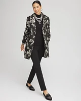Floral Jacquard Topper