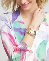 Summer Romance Watercolor Cardigan