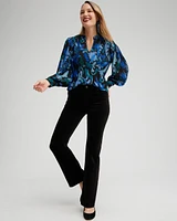 Girlfriend Velveteen Flare Jeans