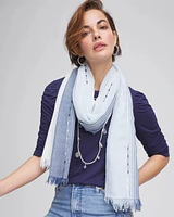 Slub Ombre Oblong Scarf