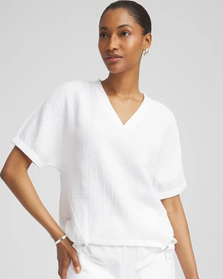 Zenergy® Gauze Lounge Shirt