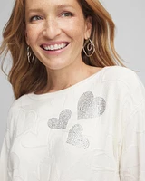 Embellished Valentine's Day Pullover