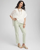 Brigitte™ Crosshatch Ankle Pants