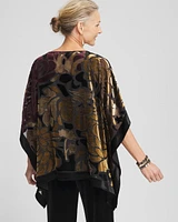 Travelers™ Collection Velvet Print Poncho