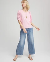 Dolman Sleeve Knit Top