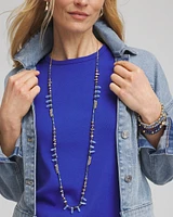 Beaded Single Strand Necklace