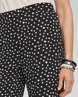 Dot Soft Cropped Pants