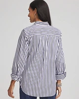No Iron™ Striped Sateen Shirt